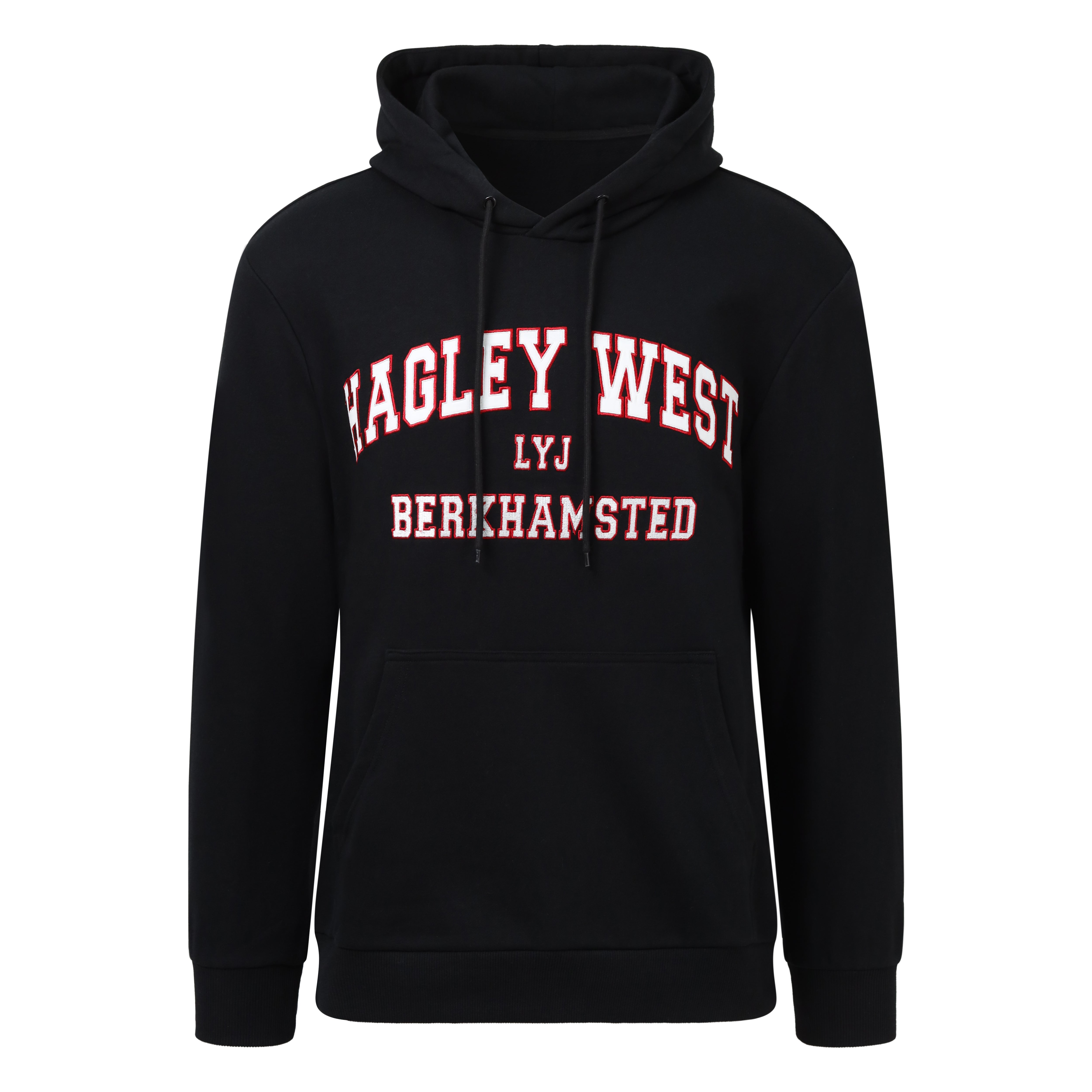 Black Pullover Hoodie for Men & Women | Hagley West