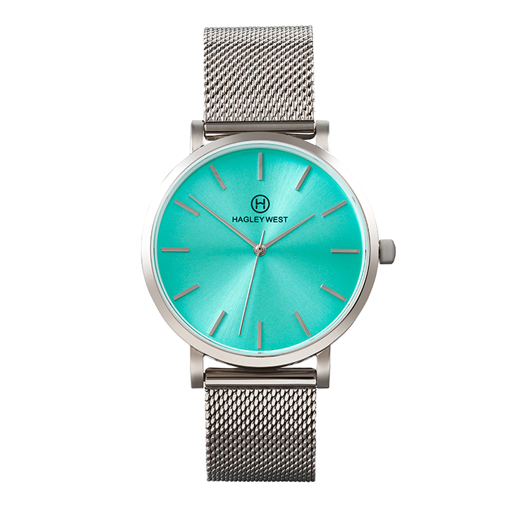 Inspiration Mary | Silver & Aquamarine Watch | Women's Watches