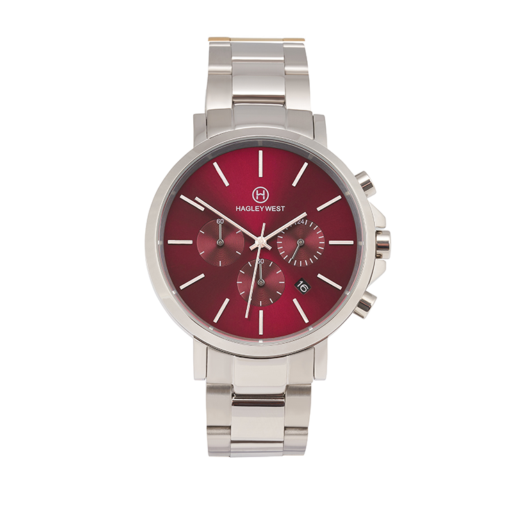 Chrono - HWW114 | Red/Silver Link
