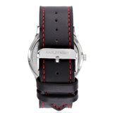 Entrepreneur Patience | Red & Black Leather Watch | Men's Watches | Hagley West