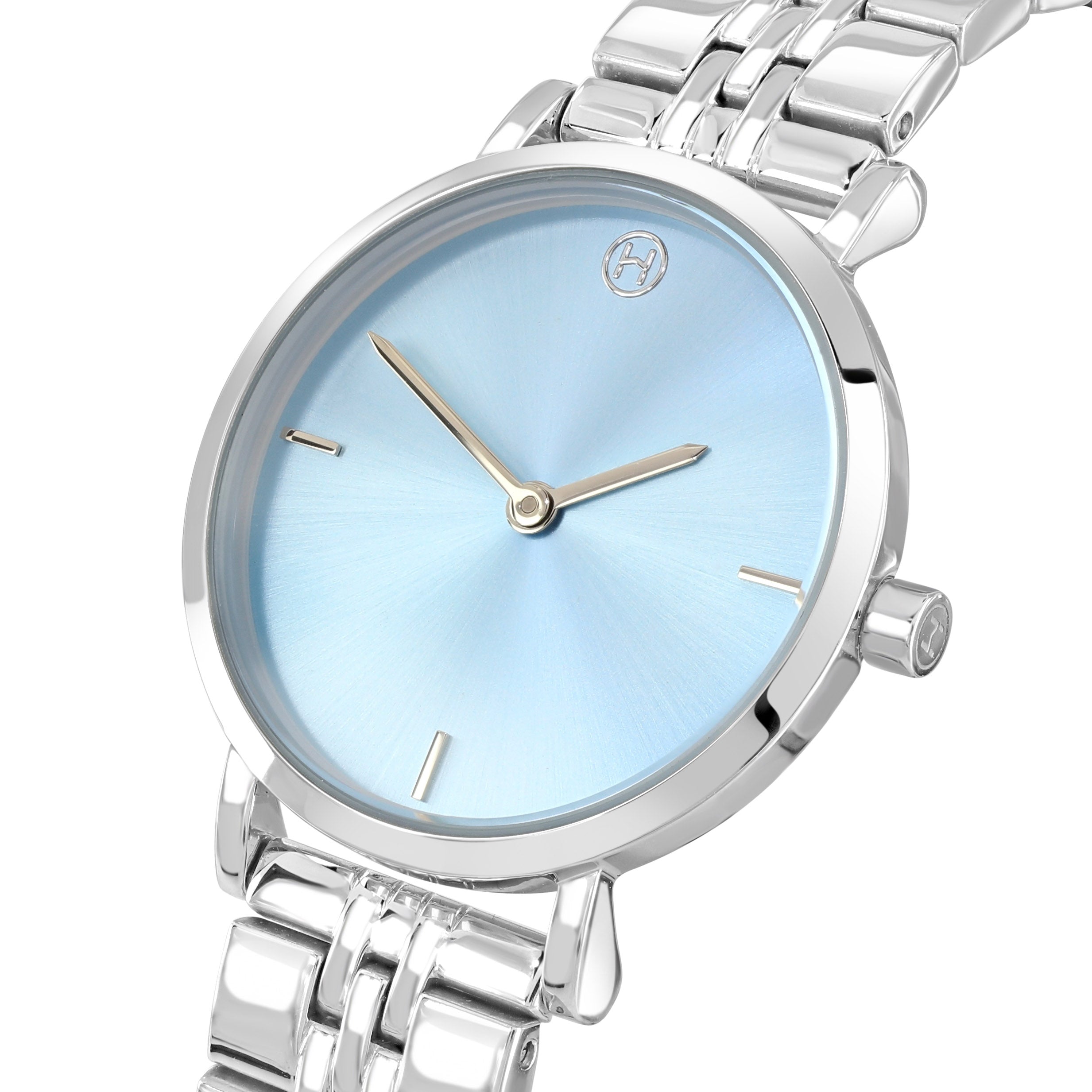 Herts St. Albans | Light Blue & Silver Watch | Women's Watches | Hagley West