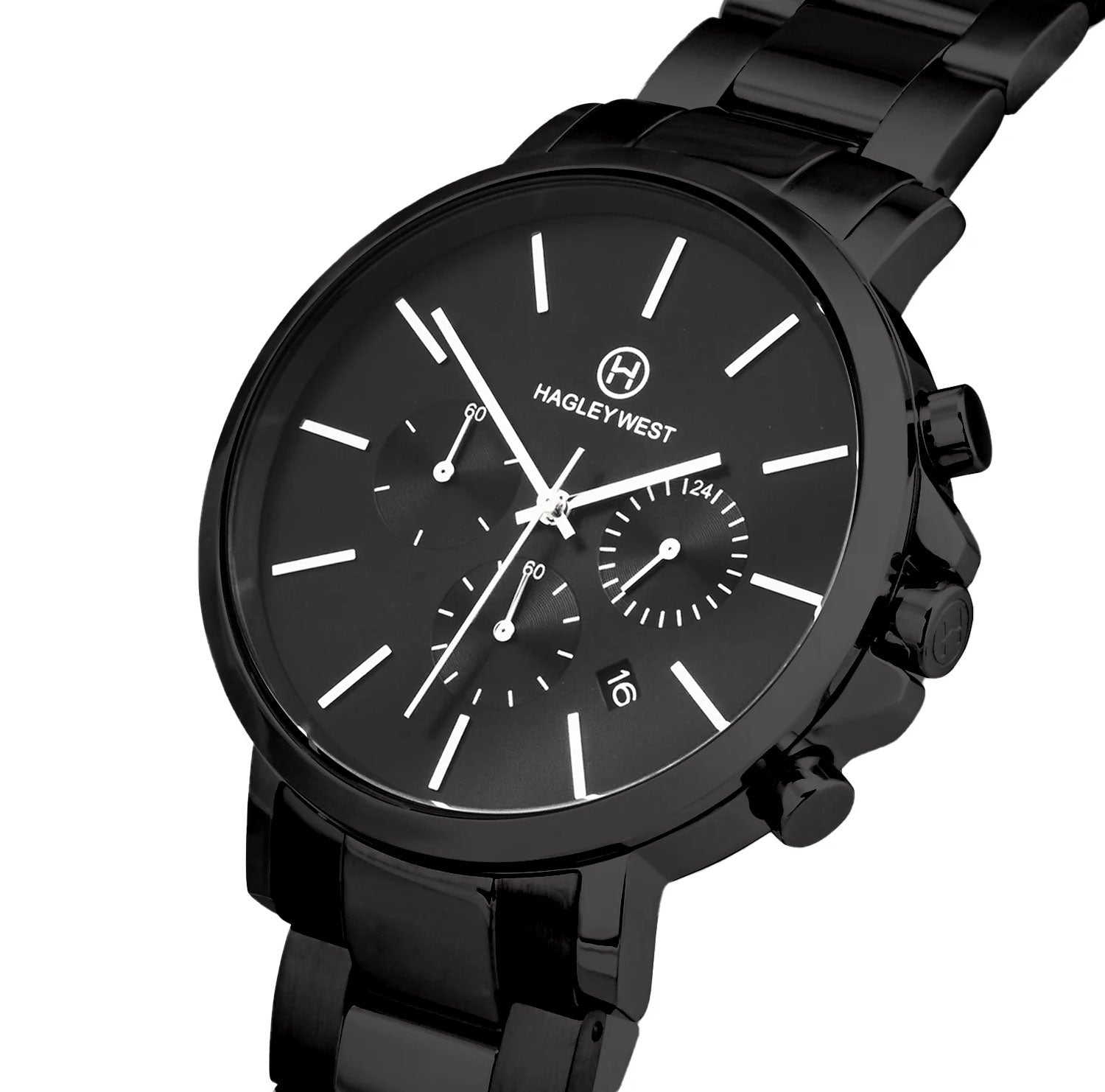 Chrono Collection | Black Watch | Men's Watches | Hagley West