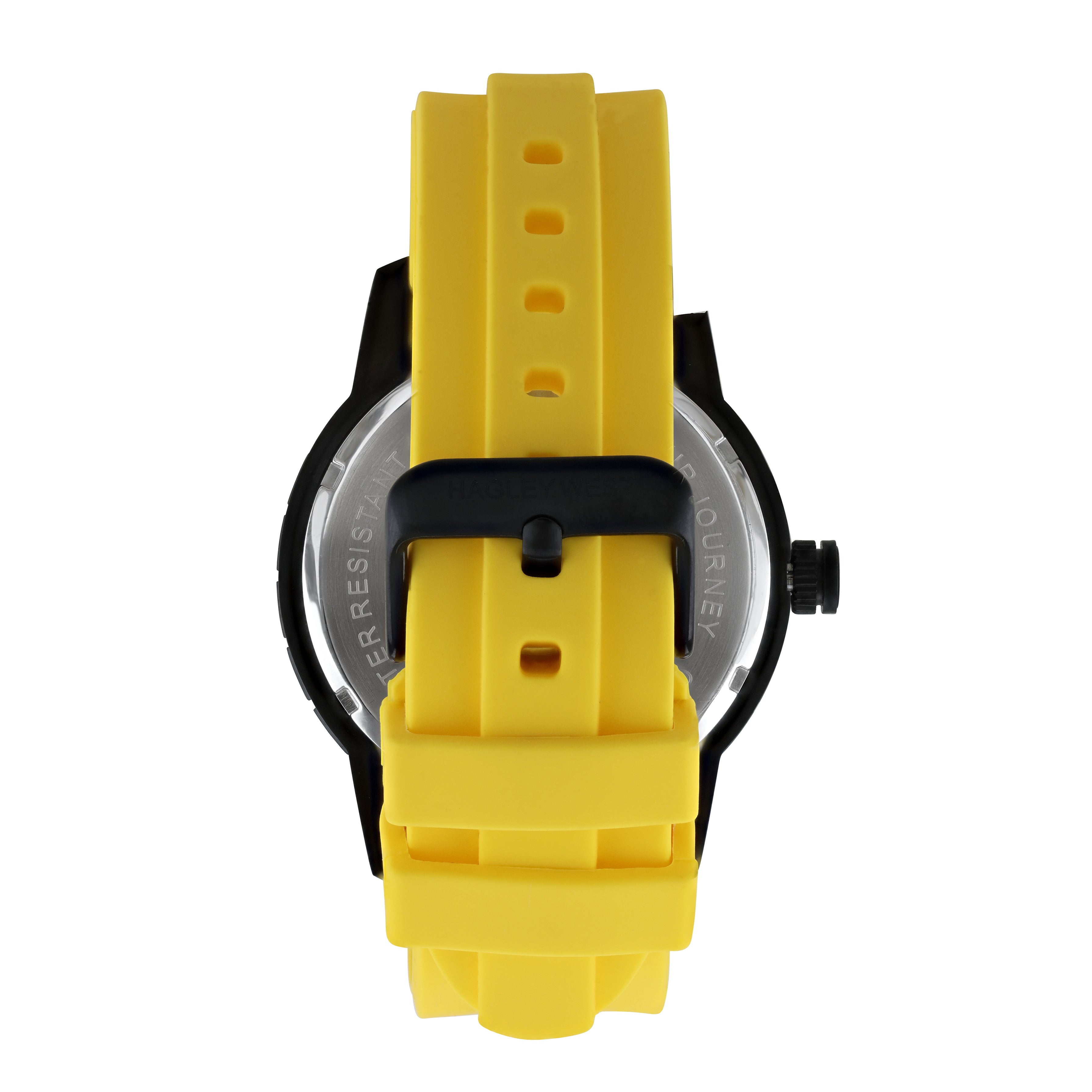 Original Hagley West Watch | Black & Yellow Watch for Men – Hagley