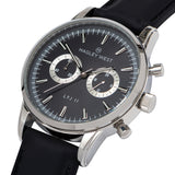 LYJ II Boston | Black & Silver Watch | Men's Watches | Hagley West