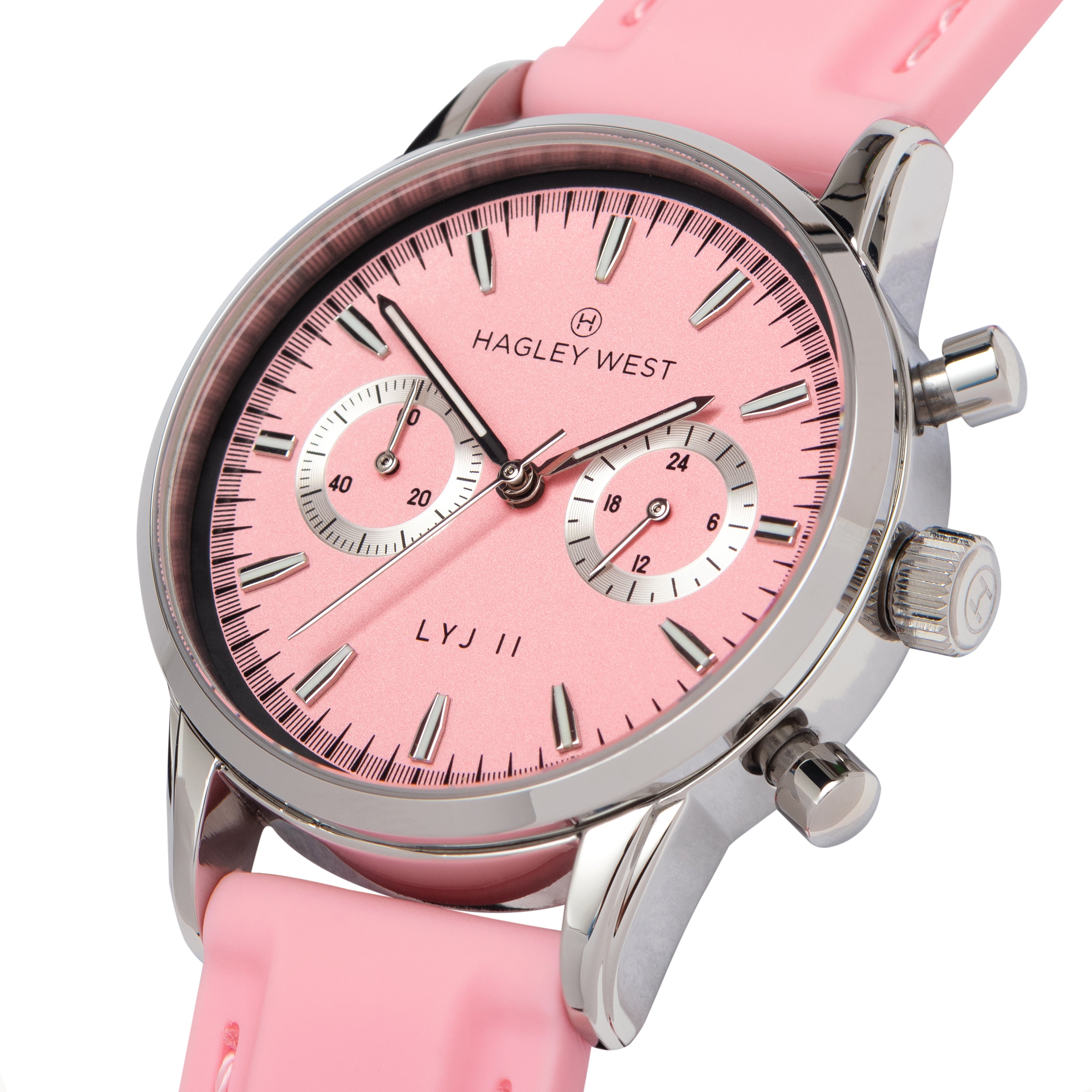 LYJ II - CHARLOTTE | Pink/Silver