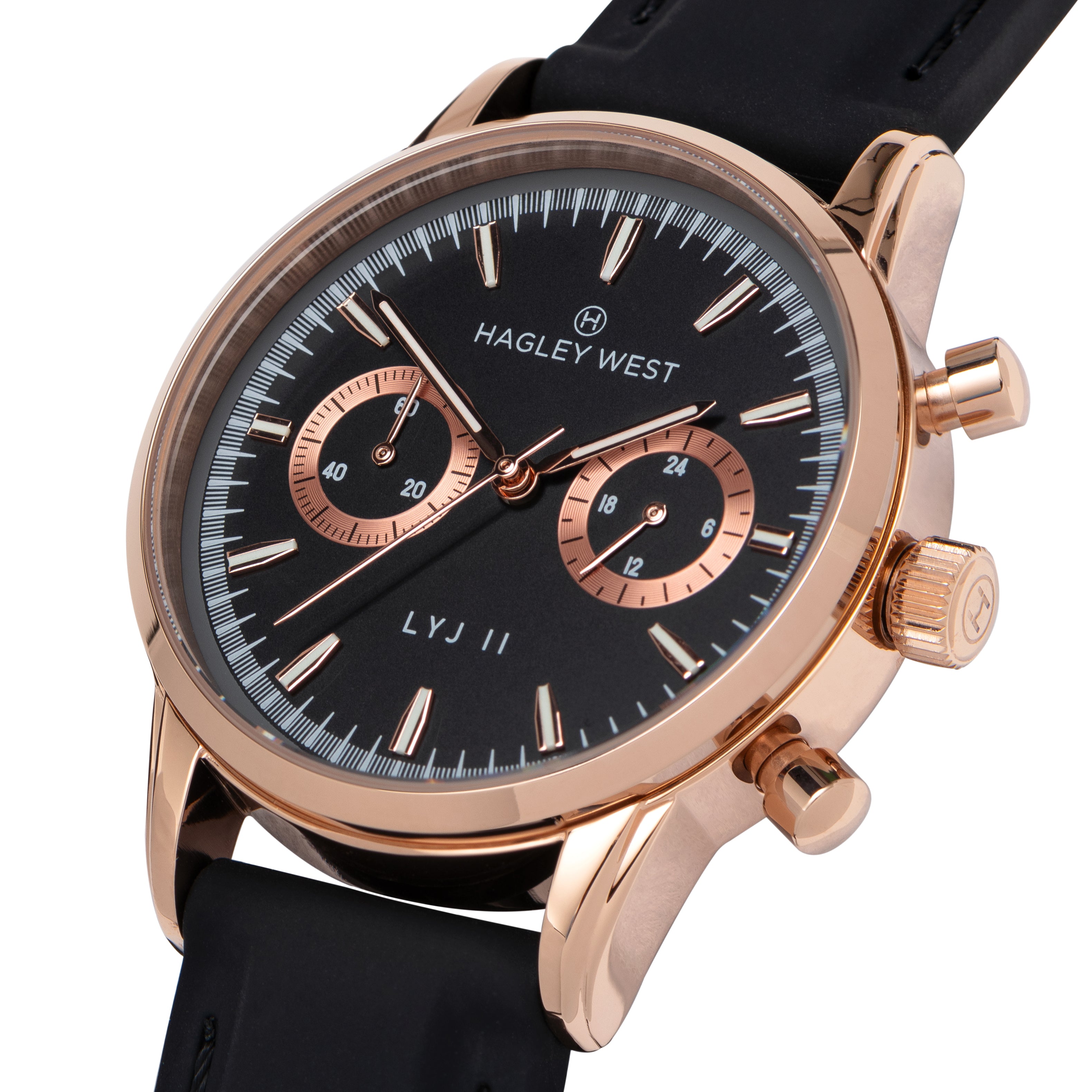 LYJ II - ST. AUGUSTINE | Black/Rose Gold