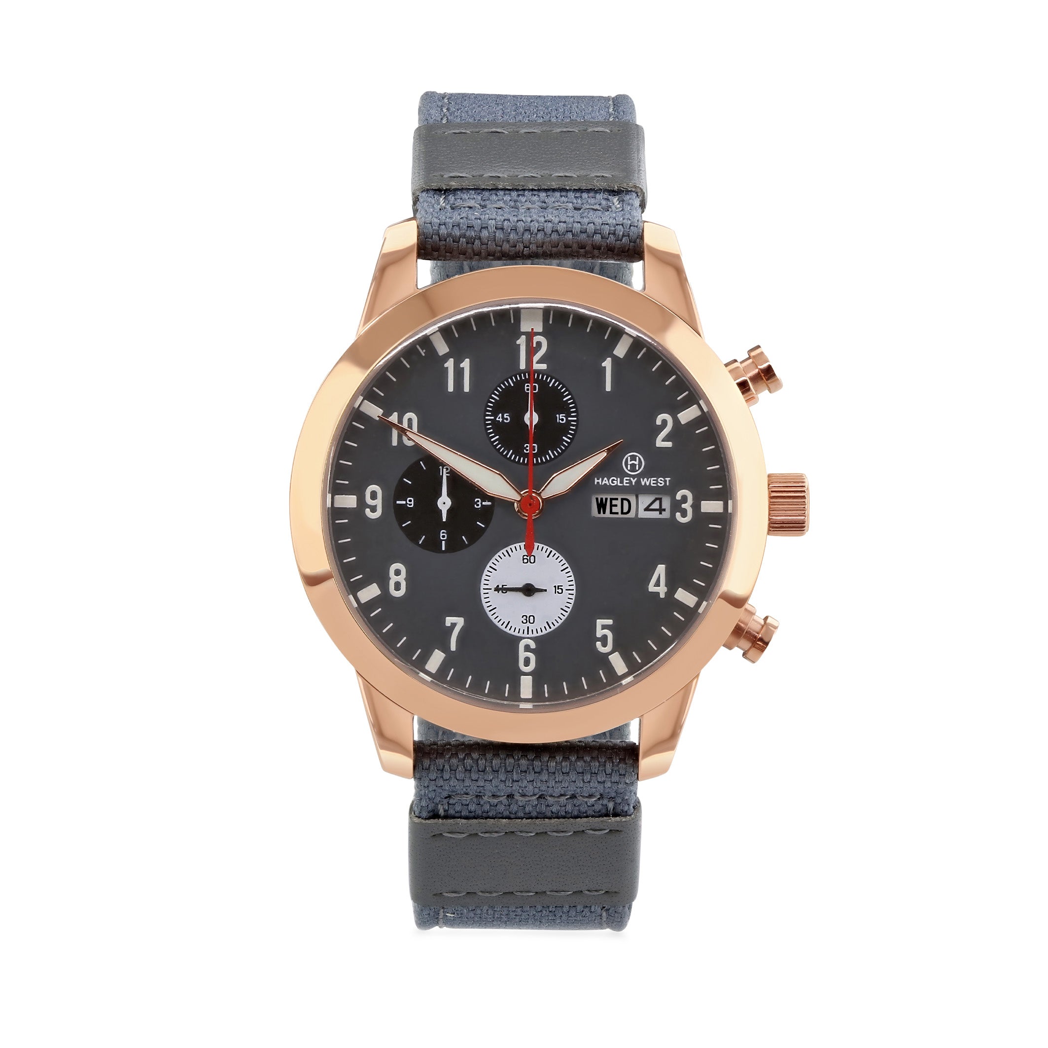 Aviator Shooting Star | Gunmetal Watch | Women's Watches | Hagley West