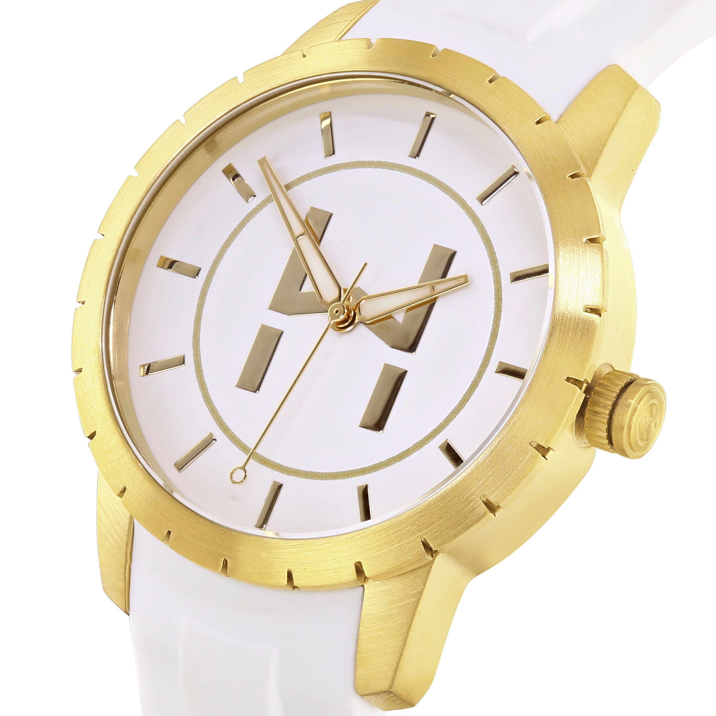 Original Hagley West Watch | White & Gold Watch for Women