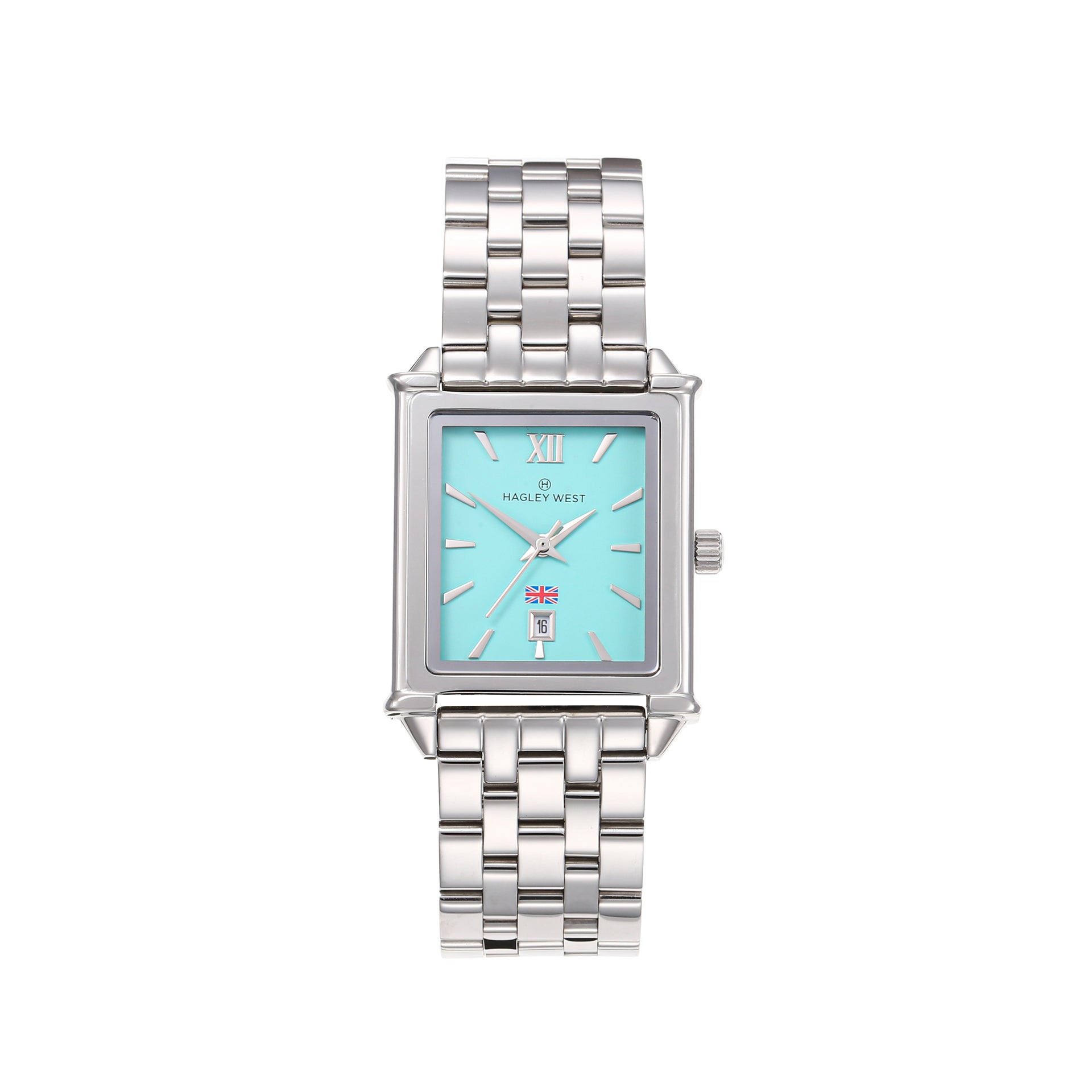 Women's Brit Silver Aquamarine Watch Women's Watches