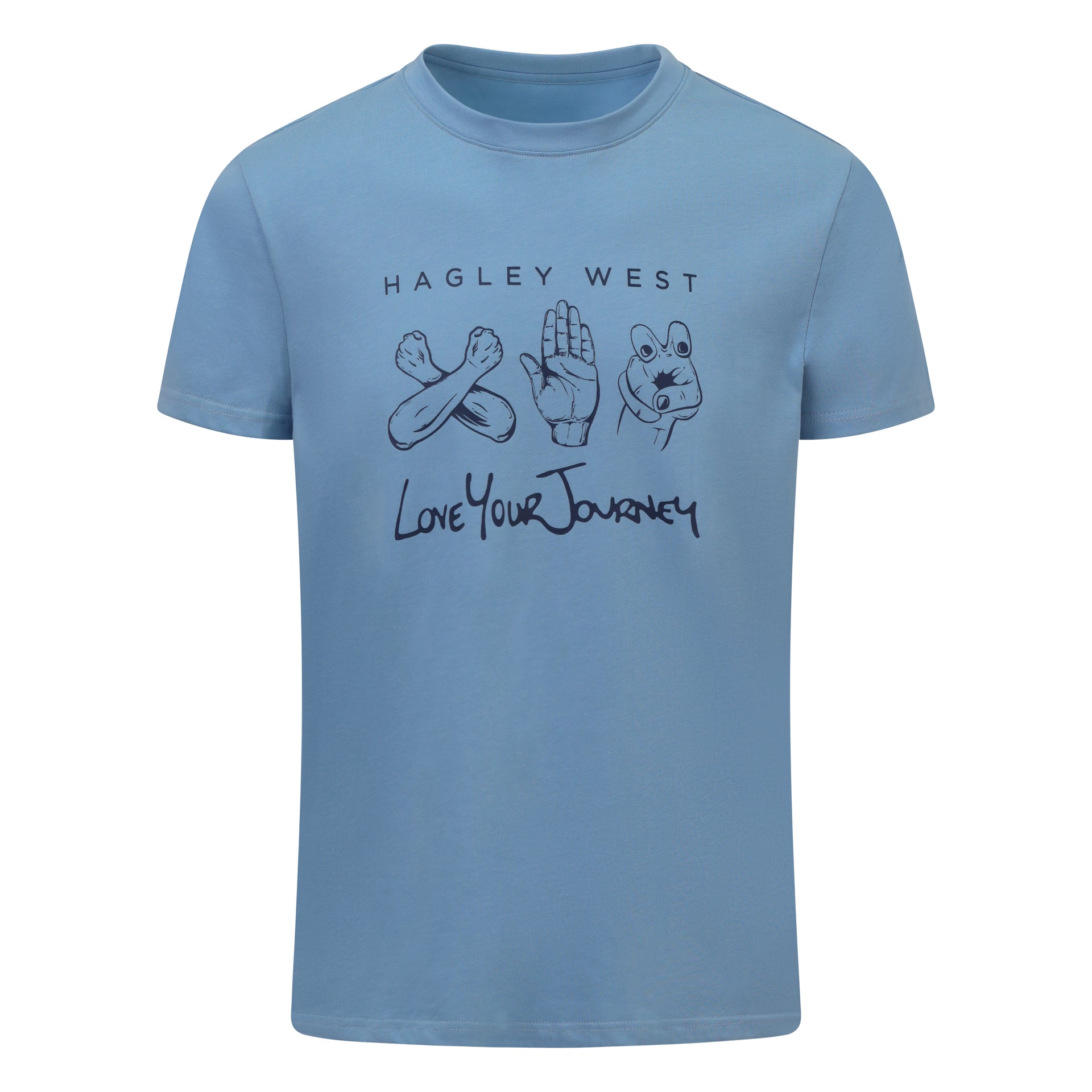 Light Blue T-shirt for Men & Women | Hagley West