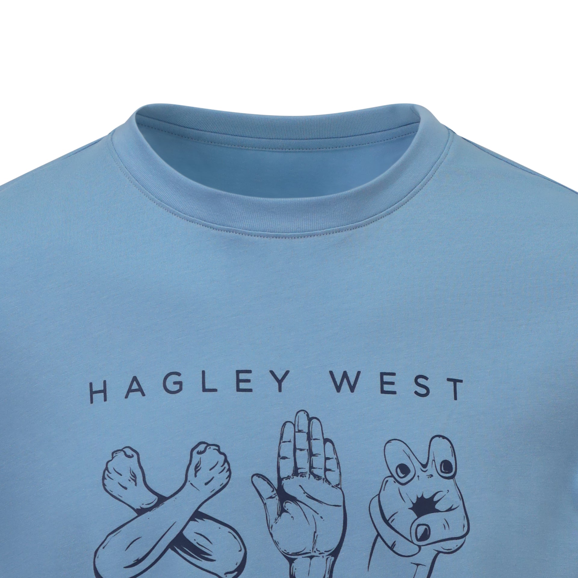 Light Blue T-shirt for Men & Women | Hagley West