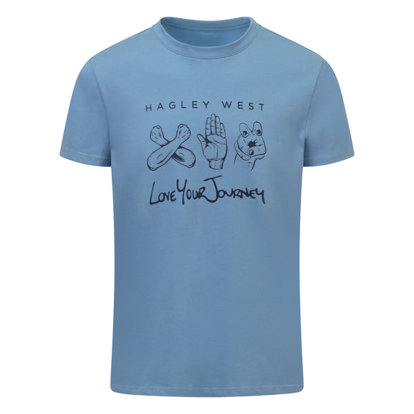 T-Shirt, HWC103 | Light Blue