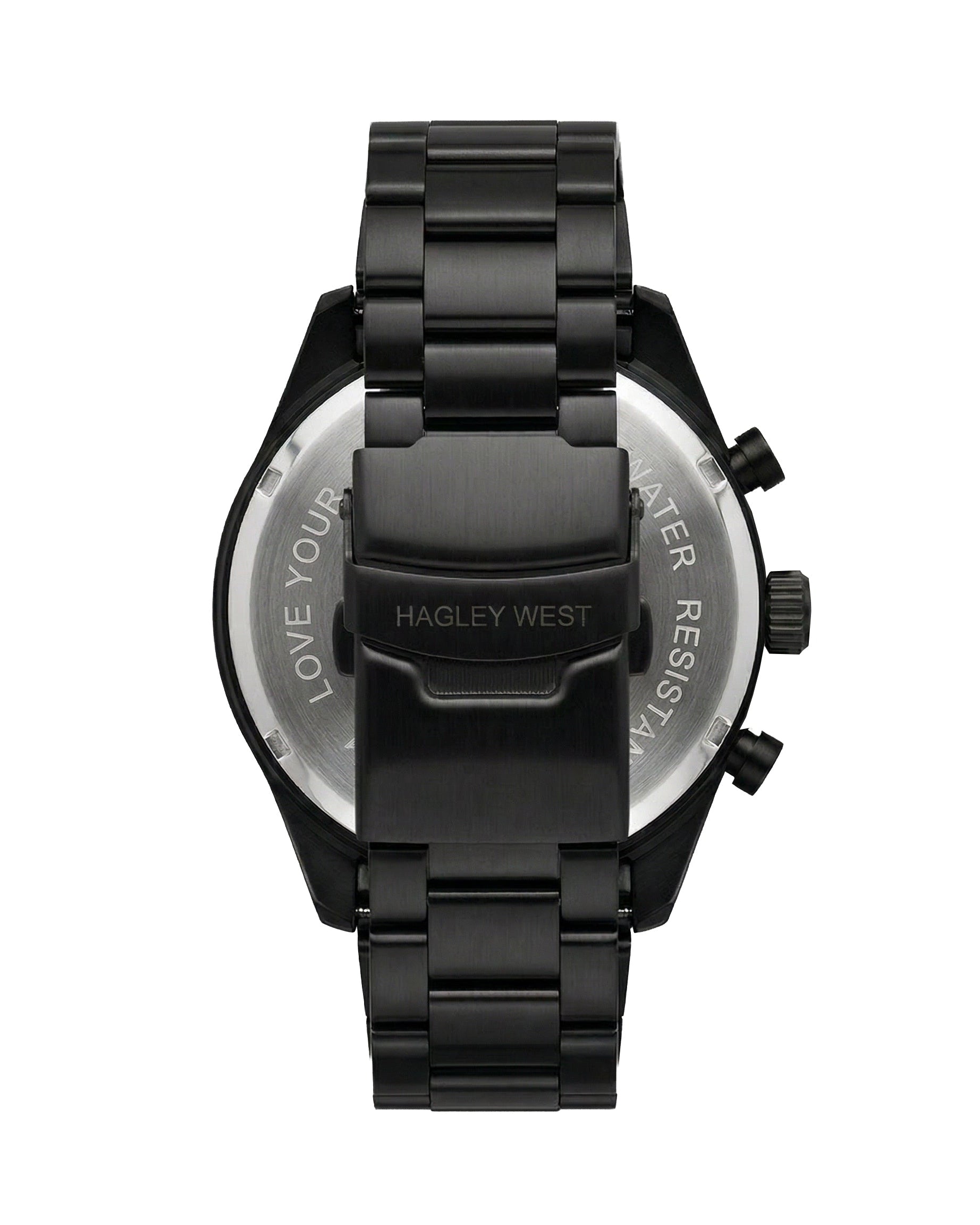 Chrono Collection | Black Watch | Men's Watches – Hagley West Watches