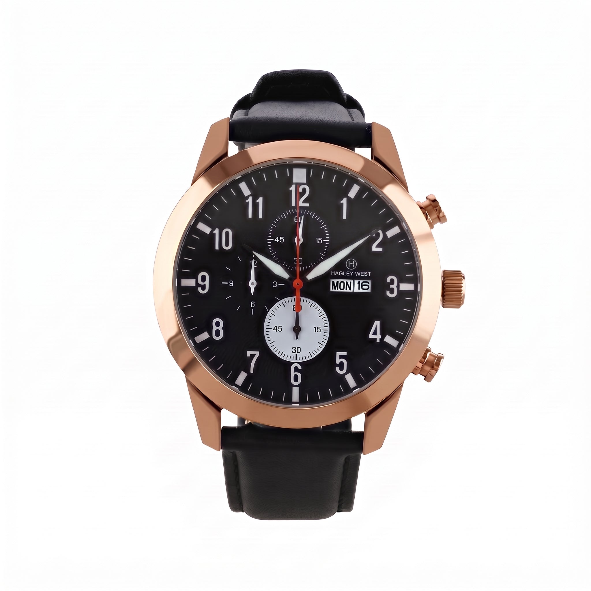 Aviator - TYPHOON | Black/Rose Gold