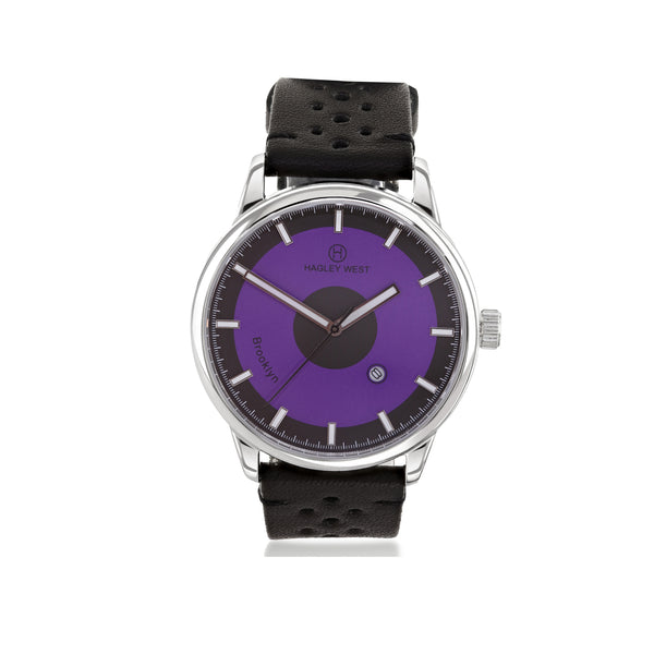 Brooklyn Park Slope | Purple & Black Watch | Men's Watches