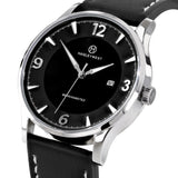 Entrepreneur Ambition | Black Leather Watch | Men's Watches | Hagley West