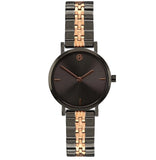 Herts Aldbury | Gunmetal & Rose Gold Watch | Women's Watches | Hagley West