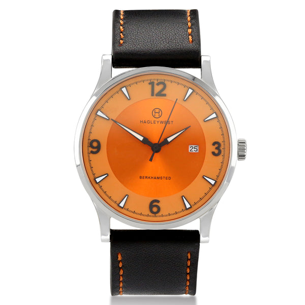 Entrepreneur - PERSISTENCE | Orange/Black Leather