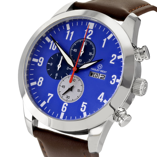 Aviator HURRICANE Blue Hagley West Watches