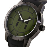 Original Hagley West Watch | Green & Black Watch for Men