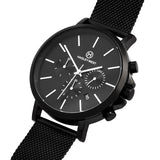 Chrono - HWW105 | Black/Black Mesh