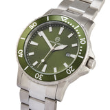 Diver - GREENS NORTON | Green/Silver Link