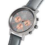 Reina - ALCAUFAR | Gun Metal/Rose Gold